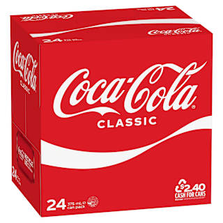 Coca-Cola Classic Soft Drink Multipack Cans