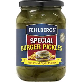 Fehlbergs Burger Pickles