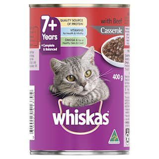 Whiskas Mature Wet Cat Food Beef Casserole
