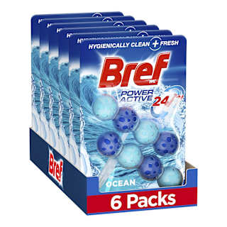 Bref Power Active Ocean Breeze Rim Block Toilet Cleaner
