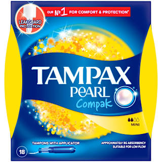 Tampax Pearl Compak Tampons Regular