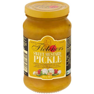 Fletchers Pickles Sweet Mustard