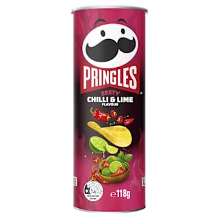 Pringles Zesty Chilli & Lime Flavour