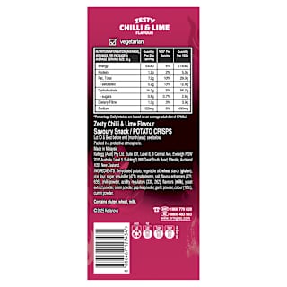 Pringles Zesty Chilli & Lime Flavour