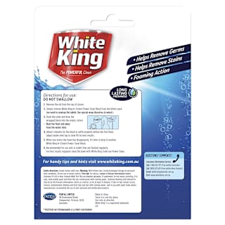 White King Power Clean In Cistern Bleach & Blue