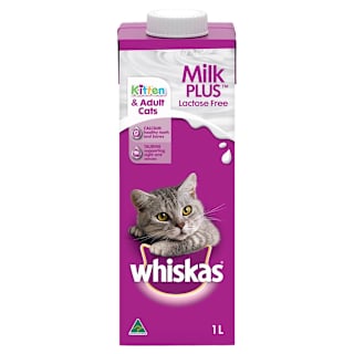 WHISKAS Cat Kitten Treat Milk Plus Carton