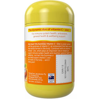 Nature's Way Kids Smart Vita Gummies Vitamin C + Zinc