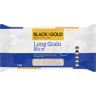 Black & Gold Long Grain Rice
