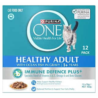 Purina One Adult Pet Food Ocean Fish Multipack