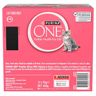 Purina One Kitten Pet Food Chicken Multipack