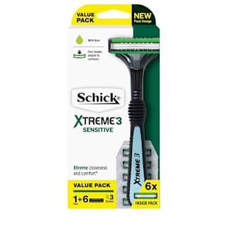 Schick Xtreme 3 Hybrid Kit +6 Sensitive