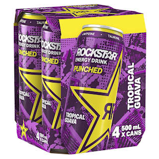 Rockstar Energy Drink Guava Energy Drink