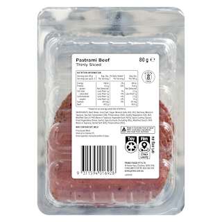 Primo Thinly Sliced Pastrami Beef
