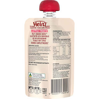 Heinz 8 Months+ Strawberry & Vanilla Custard