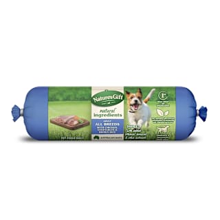 Nature's Gift Fresh Dog Roll With Chicken Brown Rice & Vegetables