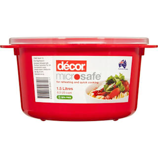 Décor MicroSafe Round Container 1.5 Litre