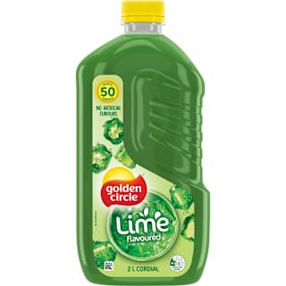 Golden Circle Lime Cordial