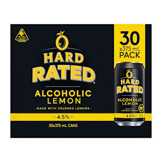 Hard Rated Alcoholic Lemon Can 375mL