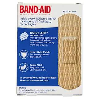 Band-aid Tough Strips Brand