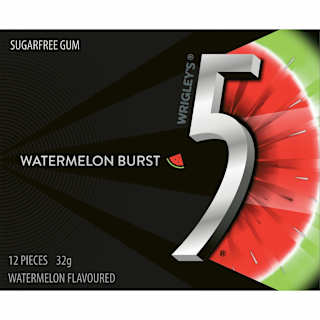 Wrigley's 5 Gum Watermelon Burst Sugar Free