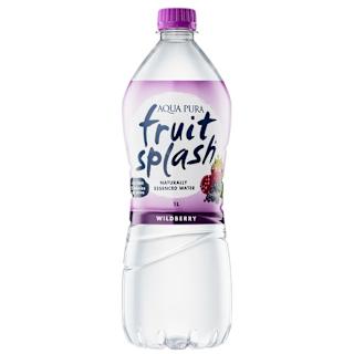 Aqua Pura Fruit Splash Wildberry