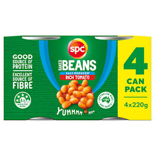 SPC Baked Beans Reduced Salt In Rich Tomato Sauce
