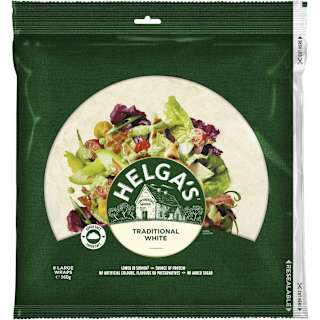 Helga's Traditional White Wraps