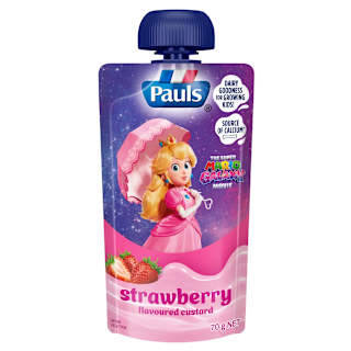 Pauls Milky Max Custard Strawberry