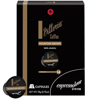 Vittoria Espressotoria Mountain Grown Coffee Capsules