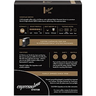 Vittoria Espressotoria Mountain Grown Coffee Capsules