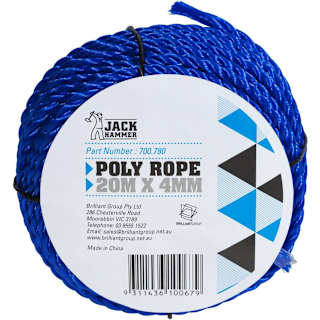 Jack Hammer Poly Rope Diy
