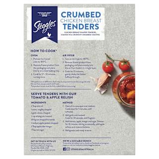 Steggles Chicken Breast Tenders Crumbed