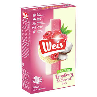 Weis Dairy Free Frozen Dessert Raspberry Coconut