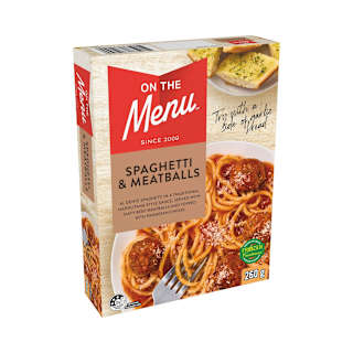 On The Menu Spaghetti & Meatballs