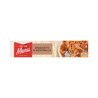 On The Menu Spaghetti & Meatballs