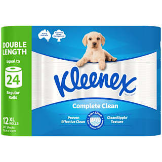 Kleenex Double Length Toilet Tissue
