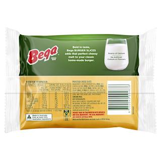 Bega Cheese Burger Slices