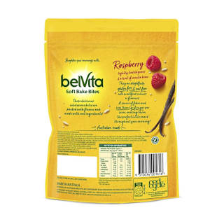 belVita Soft Bake Bites Biscuits Raspberry and Vanilla Bean