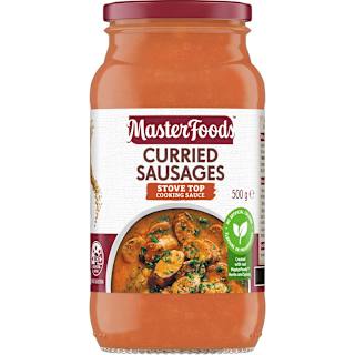 MasterFoods Curried Sausages Simmer Sauce