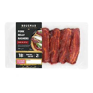 Bruemar Pork Belly Rashers Char Siu