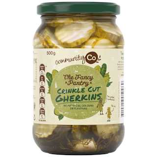Community Co Crinkle Cut Gherkin