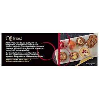OB Finest Specialty Crackers Cranberry & Pumpkin Seed
