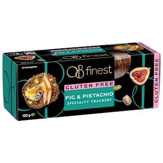 OB Finest Specialty Crackers Gluten Free Fig & Pistachio