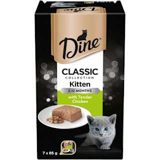 Dine Kitten With Tender Chicken