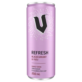 V Energy Refresh Energy Drink Blackcurrant Yuzu