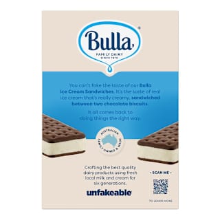 Bulla Creamy Classics Vanilla Sandwich