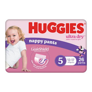 Huggies Nappy Pants Walker Girl