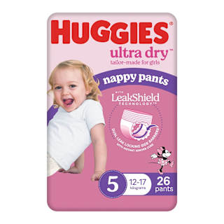 Huggies Nappy Pants Walker Girl
