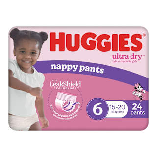 Huggies Nappy Pants Junior Girl