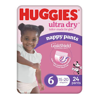 Huggies Nappy Pants Junior Girl